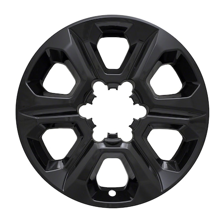 Coast2Coast 17", 6 Spoke, Gloss Black, Plastic, Set Of 4, Not Compatible With Steel Wheels IWCIMP413BLKN